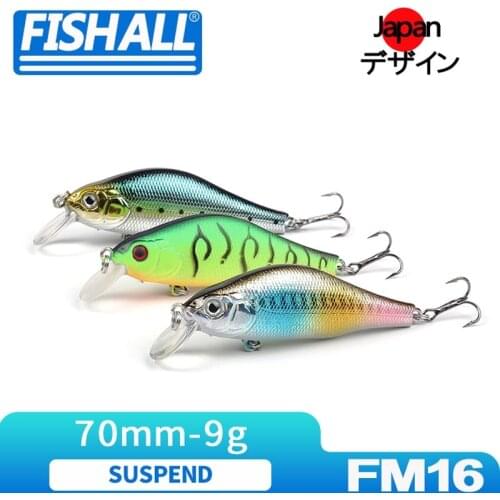 Khamsin 70SP Wobbler 70mm 9g Hard Lure With Magnet Transfer Suspend Action Bait For Bass Pike Trout