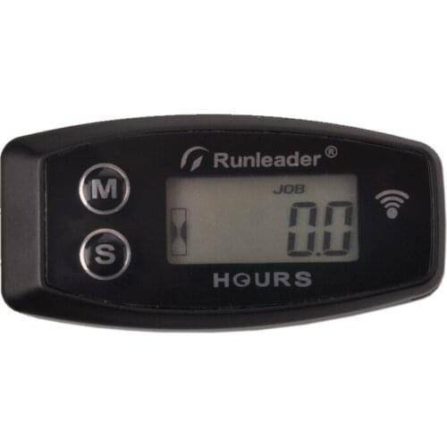 Waterproof Vibration wireless hour meter TOT JOB JOB1 for motorbike Pit bike ATV pump trailer boat lawn mower jet ski
