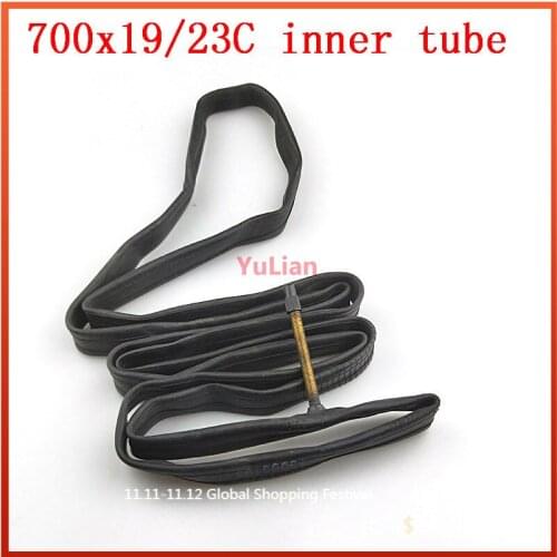 High-quality Bicycle Parts 700x19/23C inner tube with Straight stem valve stem for Bike Mountain bike Road Bicycle