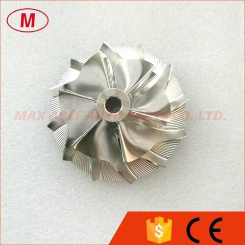 TD05H High Performance Turbo Aluminum 2618/Milling/Billet compressor wheel 47.05/68.01mm 6+6 blades for 49378-01642/EVO X
