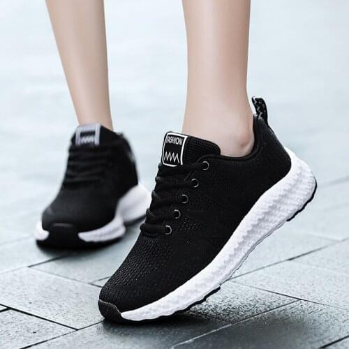 Spring New Trend Breathable Running Shoes Outdoor Sport Athletic Casual Walking Footwear 2021 Hot Sale Women Sneakers Size 35-41