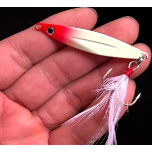 1pcs Hot Selling 6cm21g etal Fishing Lure Spoon Fresh Water Fishing Hard LureSliceJigBait Spoon Fishing Tackle Metal Jigg