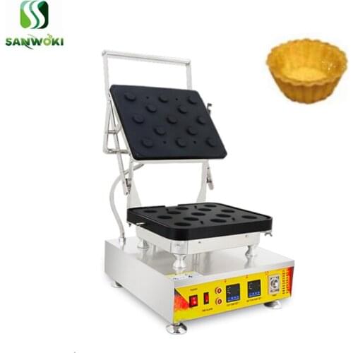 Bowl shape tartlet basic forming machine 13pcs/mold Commercial Egg Tart shell Machine Round Egg Tart Baking Machine 110v 220v