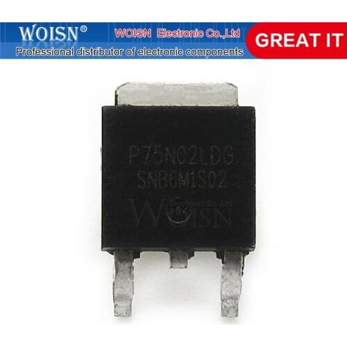 5pcs/lot P75N02LDG P70N02LDG P75N02 TO-252 In Stock