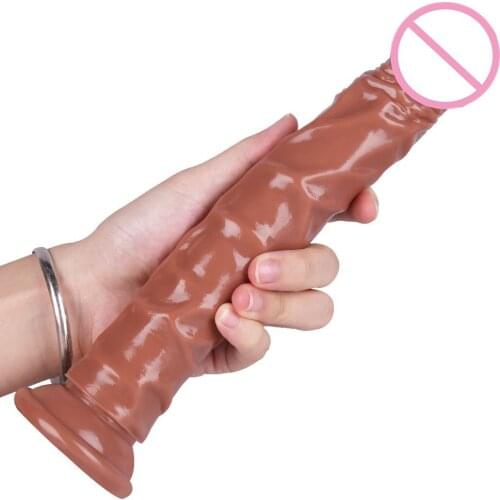 9.44 inch Long Huge Dildo Realistic Penis Dick Big Dildos with Suction Cup Butt Anal Plug Sex Toys for Woman Men Gay Sex Shop