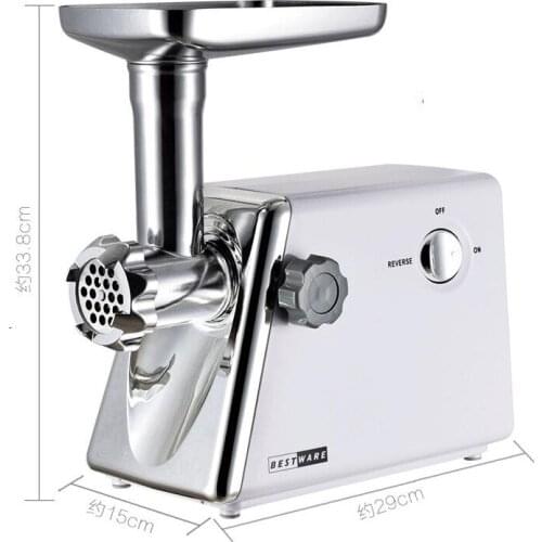 Electric Meat Grinders Stainless Steel Grinder Sausage Stuffer Powerful Electric Meat Mincer Home Kitchen Food Processor