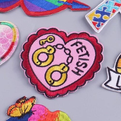 Alien Cute Anime Patch Embroidered Patches For Clothing Badge Faceless Man Patch Kawaii Animal Patch Iron On Patches On Clothes