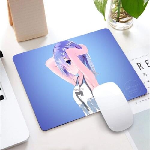 22X18CMSmall Size Rubbe Mouse Pad Anime Sexy Cute Girl Mouse Mat Gaming Player Gamer Desktop Pad Computer Laptop Mousepad Games