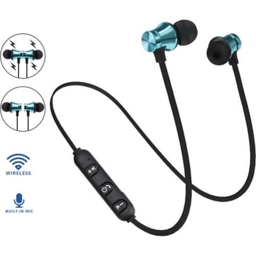 Magnetic Mini Wireless Earphone with Mic for iPhone Samsung In-ear Earphones Noise Reduction Sports Headset