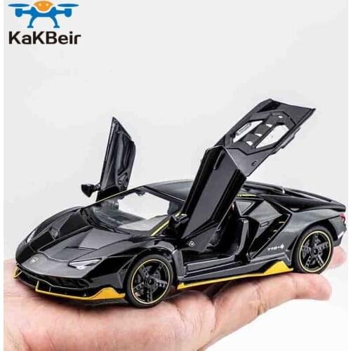 KaKBeir LP770 750 1:32 Lamborghinis Car Alloy Sports Car Model Diecast Sound Super Racing Lifting Tail Hot Car Wheel For Gifts