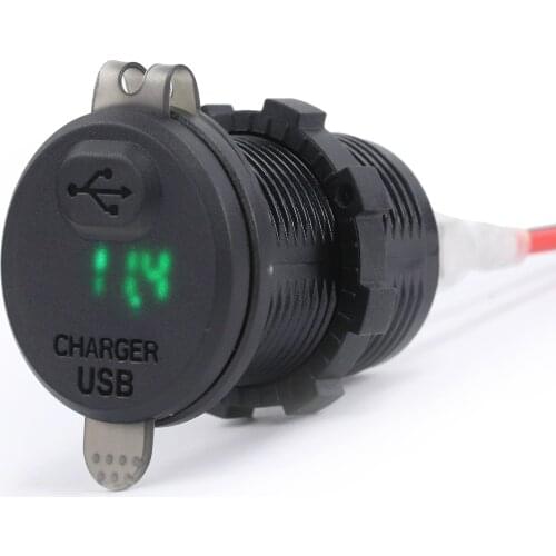 Motorcycle Camera Cellphone TYPE-C USB Fast Charger with Relay For Kawasaki Versys 650 Ninja400 Ninja650
