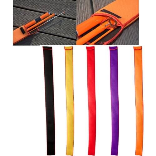 Soft Fishing Rod Bag Rod Sleeve Cover Fishing Pole Glove Rod Protector Pouch