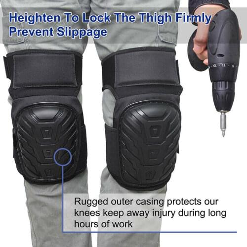 1 Pair Garden Knee Pads Pressurized Elastic Kneeling Cushion Kneepads For Repair Gardening Floor Installation Car