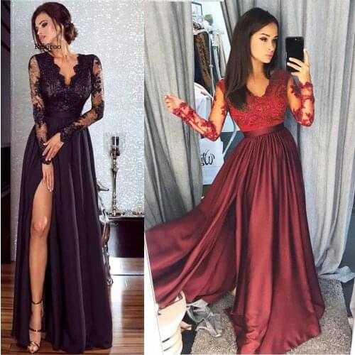 New Fashion Sexy Ladies Lace Evening Party Ball Prom Gown Formal Cocktail Wedding Long Dress