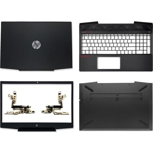 New For HP Pavilion 15-CX Series Laptop Lcd Back Cover/Front Bezel/Palmrest/Bottom Case Rear Lid Top Case L20314-001​ Black