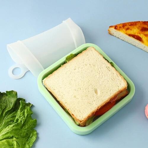 New Lunch Box Bento Box for Student Office Worker Double-layer Microwave Heating Lunch Container Food Storage Container