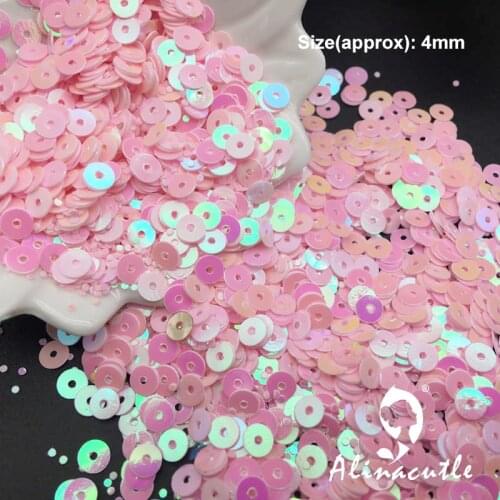 12 COLORS 40g 4mm round flat Sequins Paillette Sewing Garment Accessories,Clothing accessories,DIY Sequins scrapbooking shakes
