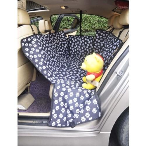 Pet Dog Car Seat Cover Pet carriers Oxford Fabric Hammock Pad Back Rear Protector Mat Waterproof Non-slip Car Seat Covers Mat