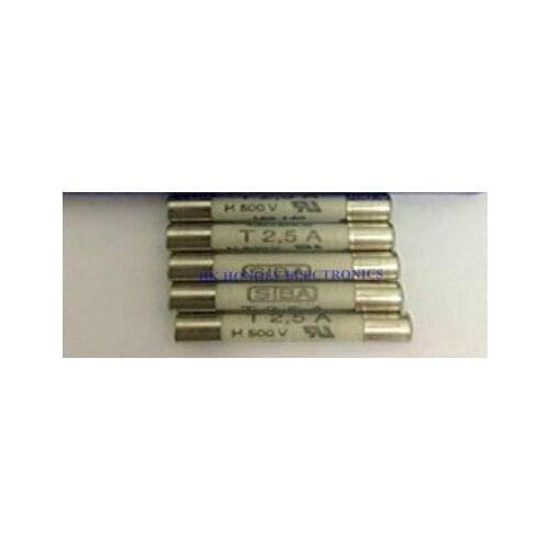 5PCS FUSE H500V 200MA 250MA 0.5A 1A 2A 3.15A 4A 6.3A 10A 16A 20A 6.3x32mm 10PCS/BOX