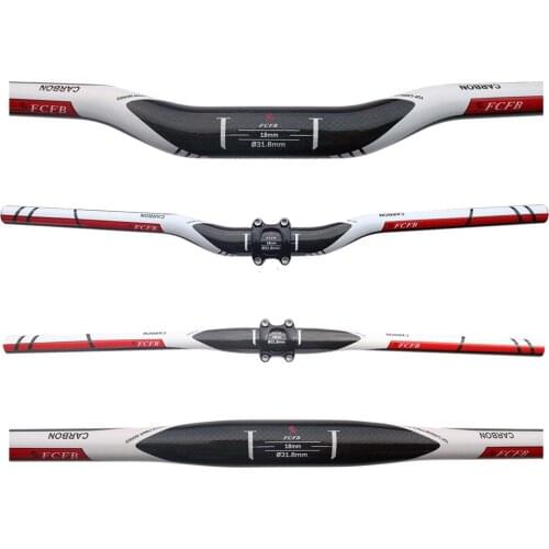 Special sale FCFB FW super mountain handlebar flat bar rise bar nice bar size 31.8MM mountain bike parts carbon handlebar