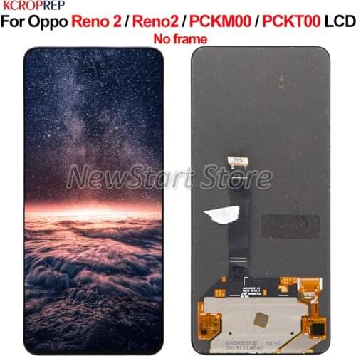 For Oppo Reno 2 Reno2 PCKM00 PCKT00 LCD Display Touch Screen Digitizer Assembly Replacement Accessory Parts 100% Tested 6.4"