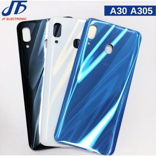 10pcs A10 A20 A30 A50 A70 A80 A90 Battery Cover Replacement For Samsung Galaxy A205F Back Cover Housing case with stickers