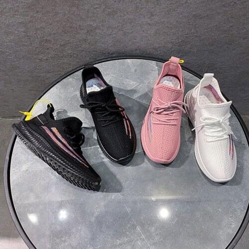 2021 New Womens Sports Shoes Net Shoes Running Shoes Outdoor Running Comfortable And Fashionable All-match Basketball Shoes