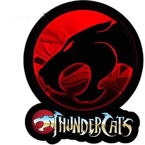 Creative Thundercats Car Stickers Body Bumper Window Laptop Motorcycle Refrigerator Car Decal Decoration Accessories KK13*11cm