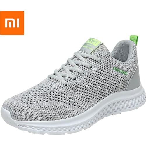 Xiaomi Men Running Shoes Non Slip Fashion Casual Tennis Lightweight Breathable Sneakers Performance Gym Training Athletic Shoes