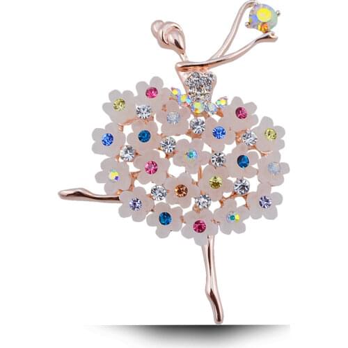 LENNIK Black Brooches For Clothes