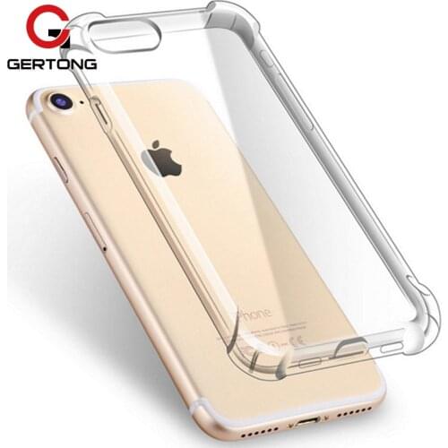 Soft Anti Shock Clear Transparent Case For iPhone XS MAX XR 6 S 6s 8 Plus 7 X Cases 360 Full Protective TPU Silicon Phone Cover