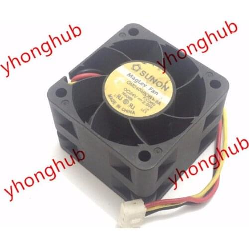 SUNON GM2404PQB1-8A F.C360 DC 24V 2.9W 40x40X28mm Server Cooling Fan
