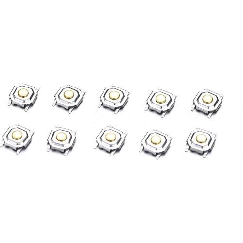 10/50 Pcs Tact Switch SMT SMD Tactile membrane switch PUSH Button SPST