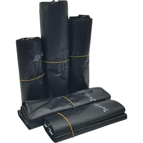 100 Pcs Of Different Specifications Black Bag Envelope Foil Office Packaging Envelope Moistureproof Vibration Bag