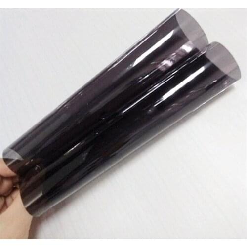 50cmX300cm Charcoal window tint 2ply 15% VLT glue dyed car window solar film