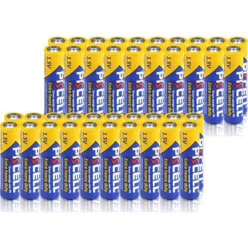 60PC X PKCELL R03P AAA Battery 1.5V carbon Bateries 3A Super Heavy Duty Single Use Batteries for toys Clock
