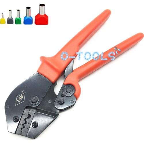 AP-04WF Electric crimping tools for double cable ferrule 1-6mm2 crimper crimp plier for twin wire cord-end sleeves 17-10AWG