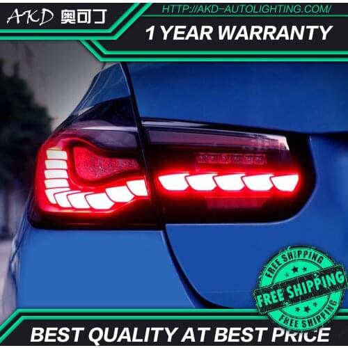 Car Styling for F30 Tail Lights 2013-2019 F35 LED Tail Lamp M4 Design led tail light 320i 325i LED DRL Signal auto Accessories