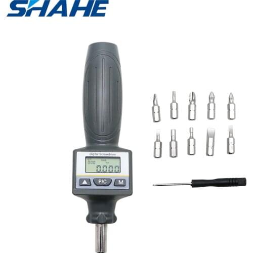 Shahe Mini Digital Torque Screwdriver Interchangeable Head Adjustable Torque Screwdriver with high accuracy 2