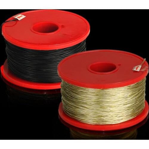 D48 OCC-Cable OCC Gold-Plated Copper and Silver-Plated Copper Earphone Cable 30AWG DIY Bulk Wire