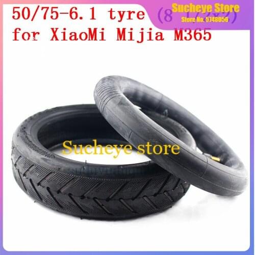 For Xiaomi Mijia M365 Electric Scooter Skateboard 50/75-6.1 Tire Inner Tube Inflatable Tyre 8 1/2X2 Tube Sets Parts Upgraded