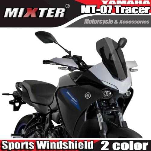 For YAMAHA MT07 MT-07 Tracer MT 07 2020 2021 Tracer700 Motorcycle Parts Touring Sports Screen WindScreen Windshield Deflector