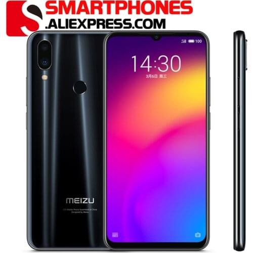 Global ROM MEIZU Note 9 LTE Mobile Phone Dual SIM 48MP Camera 4GB 64GB Snapdragon675 OctaCore 6.2"1080x2244p 4000mAh Battery