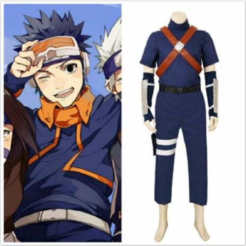 Halloween Anime Kakashi Cosplay Costume Deluxe Custom Made
