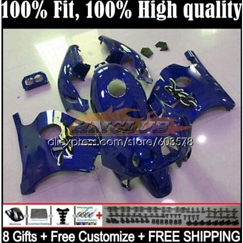 Injection For HONDA CBR 250 250RR 1990 1991 1992 1993 1994 43CL.206 CBR250RR MC22 CBR250 R RR 95 96 97 98 99 Fairing Glossy Blue