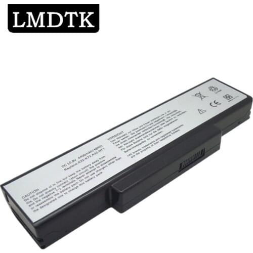LMDTK New 6 cells laptop battery For Asus A72 A72D A72DR K72 K72D K72DR K72F K72J K73 N71 N73 X77 Series A32-K72 A32-N71