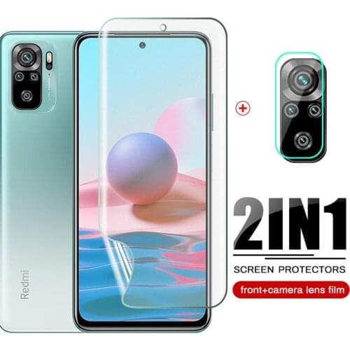 For Xiaomi Redmi Note 10 Frosted Matte Soft Hydrogel Film Camera Lens Protective For Readmi Remi Redme Note10 10s Film Not Glass