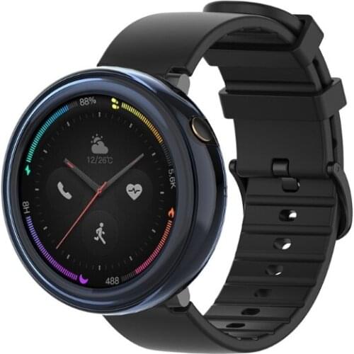 TPU Soft Edge Protector Case Shell Smartwatch Frame Compatible With Amazfit~Nexo A1903 Sport Smart Watch Protective Bumper Cover
