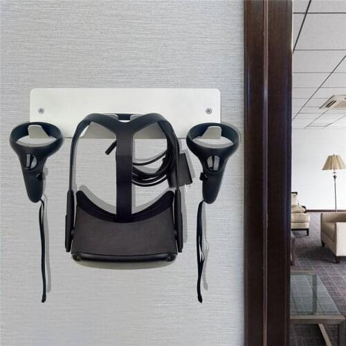 Wall Mount Bracket for Oculus Quest Rift Rift-S for HTC Vive/Vive Pro for Valve Index VR Headset Storage Stand Universal Holder