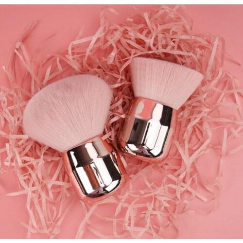New Chubby Mushroom shape Pier Foundation Brush Flat Cream Makeup Brushes Professional Cosmetic Make-up Brush Tool